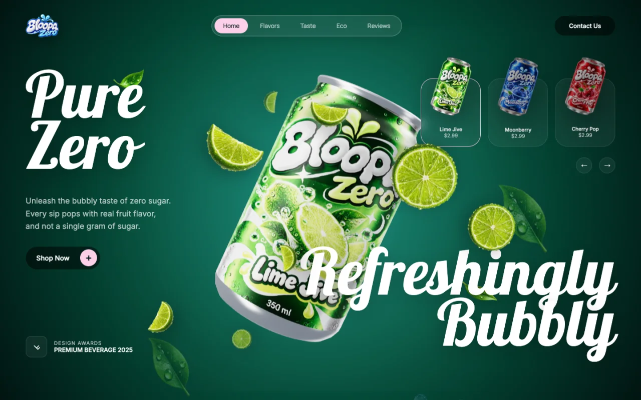 Bloopa Zero, preview